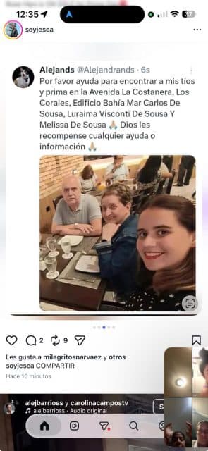 Foto de Luraima Visconti,Carlos De Sousa,