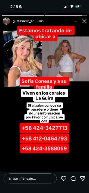 Foto de Sofía