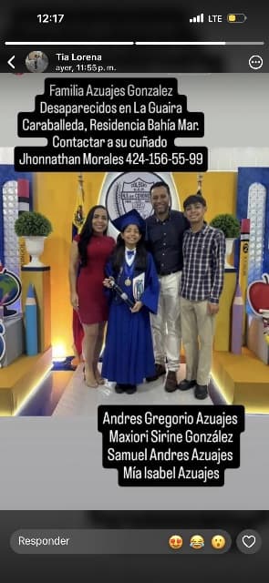 Foto de Andres Gregorio Azuajes Maxiori Sirine González