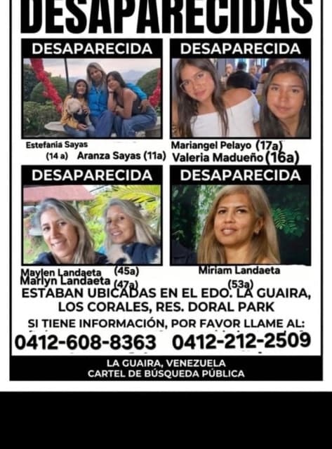 Foto de Estefanía Sayas Aranza Sayas Mariangel Palayo Valerie