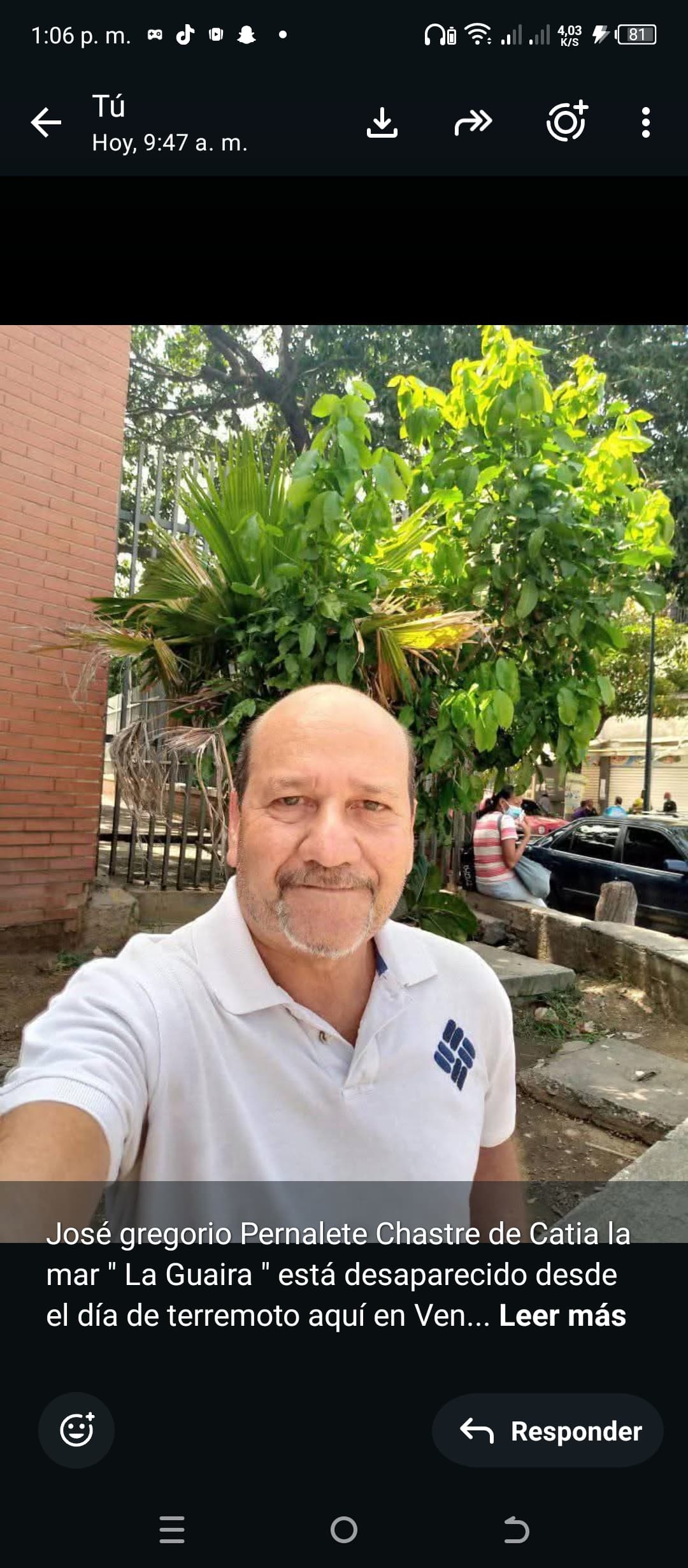 Foto de José Gregorio