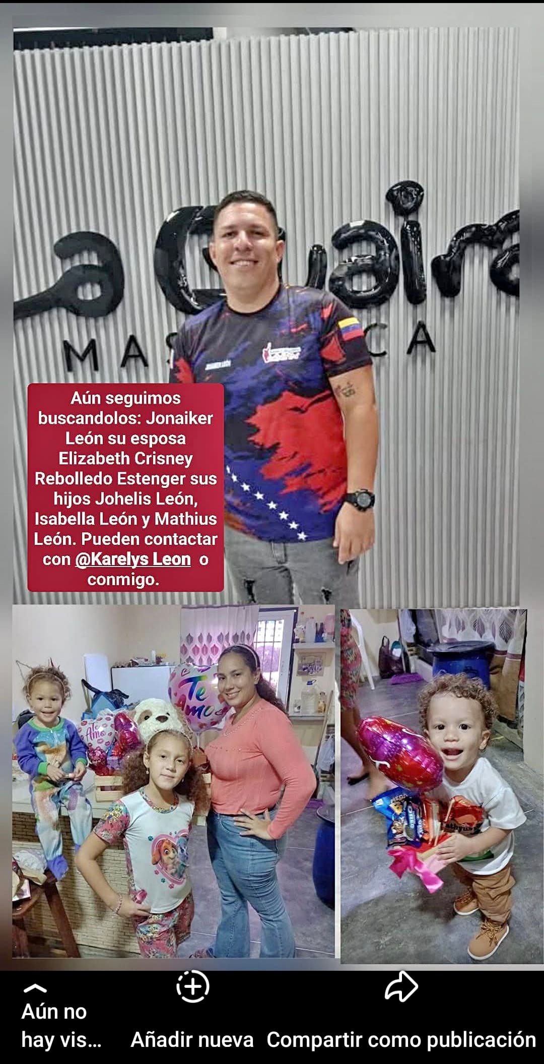 Foto de Yonaiker León y