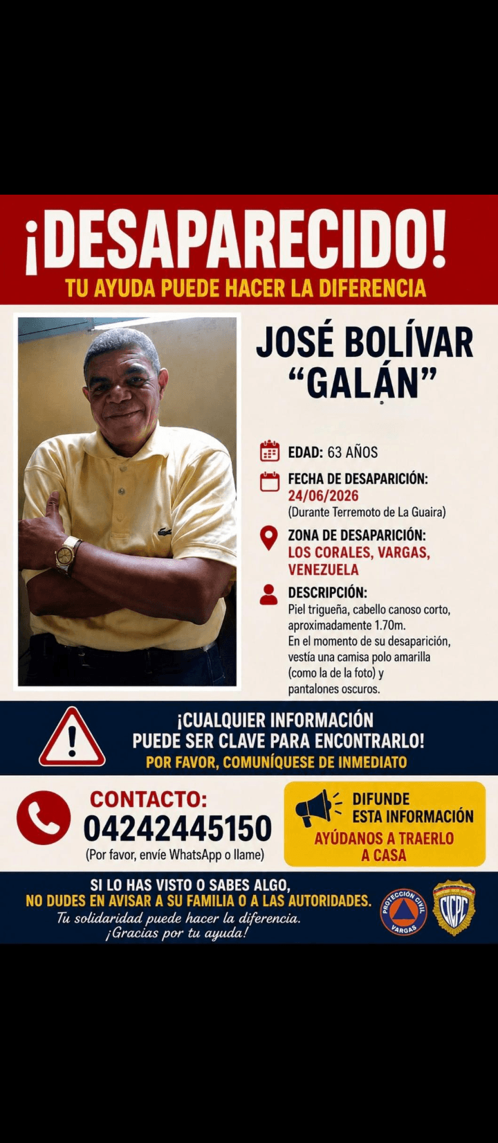 Foto de José Bolívar